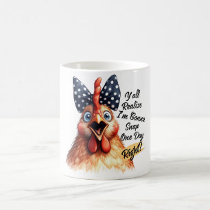 Funny/Sarcastic Animal Redewendungen/Huhn Kaffeetasse