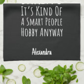 Funny Sarcastic Baking Lover Gifts Baker Custom Geschirrtuch (Gefaltet)