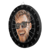 Funny Sarcastic bearbeitbares Foto des Feindes Dartscheibe (Vorderseite rechts)