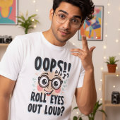 Funny Sarcastic Cartoon – Pastel Humor Design T-Shirt