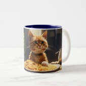 Funny Sarcastic Cat Coffee Tasse (VorderseiteRechts)