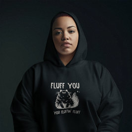 Funny Sarcastic Cat Hoodie