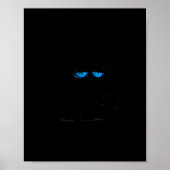 Funny Sarcastic Cat I Feel Like Work Got Custody O Poster (Vorne)