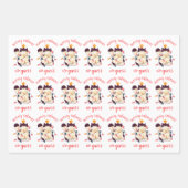 Funny Sarcastic Cat Pub Geschenkpapier Set (Vorderseite)