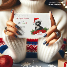 Funny Sarcastic Cat Santas Hat Weihnachts-Party Einladung