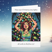 Funny Sarcastic Christmas Humor Karte