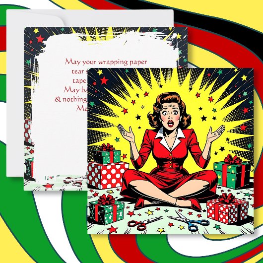 Funny Sarcastic Christmas Humor Karte