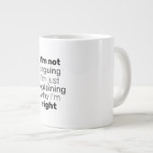 Funny Sarcastic Coffee Tasse für Mitarbeiter oder (Vorderseite Rechts)