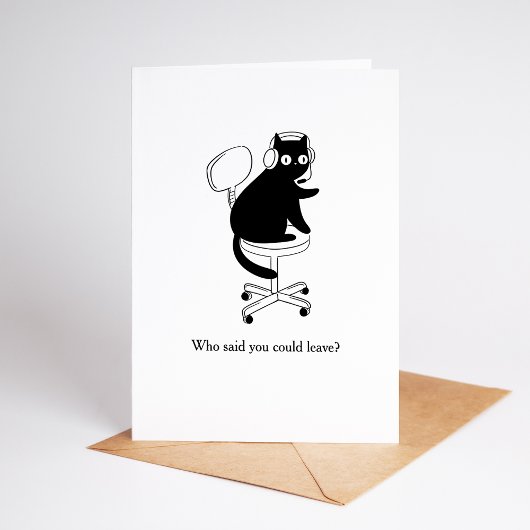 Funny & Sarcastic Congratulations on New Job Card Karte