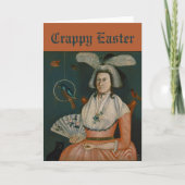 Funny Sarcastic "Crappy Oaster" Vintage Karte (Vorderseite)