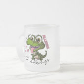 Funny Sarcastic Dinosaur Tasse - "Ich bin allergis (Vorderseite Links)