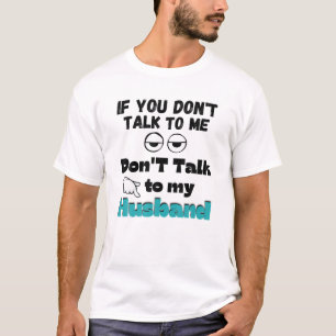 Funny Sarcastic Ehefrau Ehemann Couple Spaß for Br T-Shirt