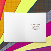 Funny Sarcastic Exhauted Housefrau Karte