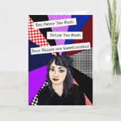 Funny Sarcastic Freundschaft Karte (Vorderseite)