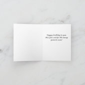 Funny Sarcastic Geburtstag Karte (Innenseite)