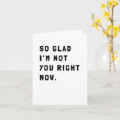 Funny Sarcastic Get Well Card Karte (Gelbe Blume)