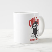 Funny Sarcastic GrimReaper Halloween-Party Jumbo-Tasse (Vorderseite Rechts)