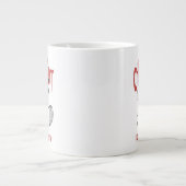 Funny Sarcastic GrimReaper Halloween-Party Jumbo-Tasse (Vorderseite)