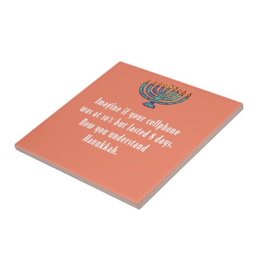 Funny Sarcastic Hanukkah Chanukah Handy Zitat Fliese (Seite)