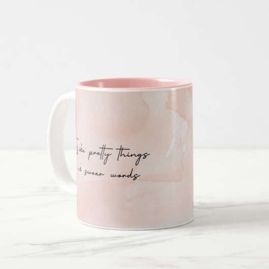 Funny Sarcastic Hübsche Dinge Tasse Geschenk für s (Vorderseite Links)