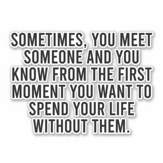 Funny Sarcastic Introvert Spaß Sprichwort Aufkleber (Vorderseite)