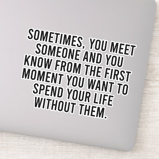 Funny Sarcastic Introvert Spaß Sprichwort Aufkleber (Detail)