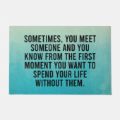 Funny Sarcastic Introvert Spaß Sprichwort Fußmatte (Vorderseite)