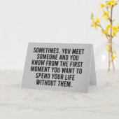 Funny Sarcastic Introvert Spaß Sprichwort Karte (Gelbe Blume)