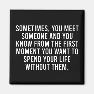 Funny Sarcastic Introvert Spaß Sprichwort Magnet