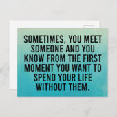 Funny Sarcastic Introvert Spaß Sprichwort Postkarte (Vorne/Hinten)