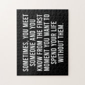 Funny Sarcastic Introvert Spaß Sprichwort Puzzle (Vertikal)