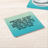 Funny Sarcastic Introvert Spaß Sprichwort Rechteckiger Pappuntersetzer (angewinkelt)