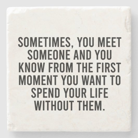 Funny Sarcastic Introvert Spaß Sprichwort Steinuntersetzer (Vorderseite)