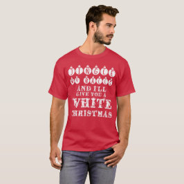 Funny Sarcastic Jingle My Balls Weiße Weihnachten T-Shirt