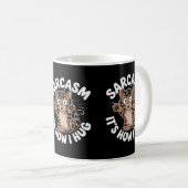 Funny Sarcastic Kitty Cats Besitzer Katzen Mamas & Kaffeetasse (VorderseiteRechts)