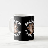 Funny Sarcastic Kitty Cats Besitzer Katzen Mamas & Kaffeetasse (Vorderseite Links)