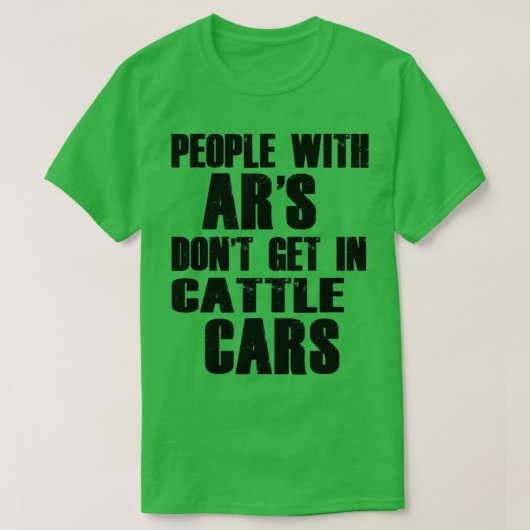 Funny Sarcastic Leute mit AR's kommen nicht in Cat T-Shirt (Design vorne)