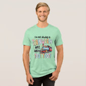 Funny Sarcastic Mama Life Tri-Blend Shirt (Vorderseite voll)