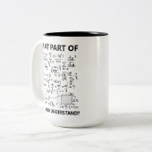 Funny Sarcastic Mathematiker Lehrer Student Engine Zweifarbige Tasse (Vorderseite Links)