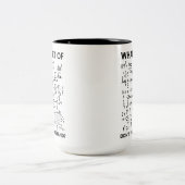 Funny Sarcastic Mathematiker Lehrer Student Engine Zweifarbige Tasse (Mittel)
