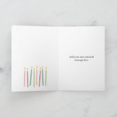 Funny & Sarcastic Old Age Humor Happy Birthday Karte (Innenseite)