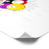 Funny Sarcastic Pool Billiards Slogan Blick Poster (Ecke)