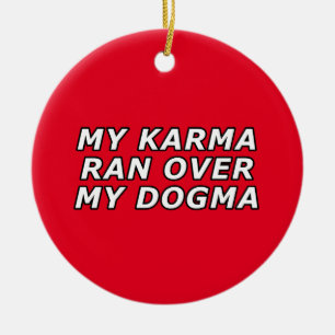 Funny Sarcastic Quote Gag Geschenk  Keramik Ornament