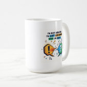 Funny Sarcastic Quote Office - Ich streite nicht Kaffeetasse (VorderseiteRechts)