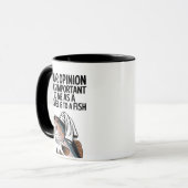 Funny Sarcastic Quote Tasse, Funny Fish Tasse (Vorderseite Links)