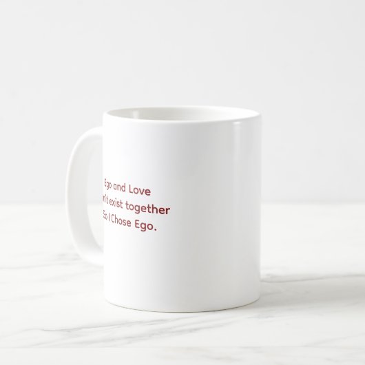 Funny Sarcastic Quotes Customized Your Own Tea Kaffeetasse (Vorderseite Links)