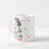 Funny Sarcastic Retro-Geschenk für Ehemann Kaffeetasse (Vorderseite Links)
