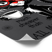 Funny Sarcastic Rude Sayings Sarcasm And Attitude  Poster (Ecke)