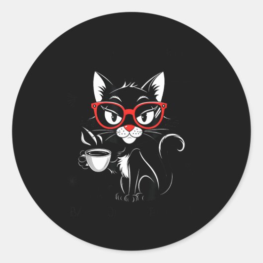 Funny Sarcastic Rude Sayings Sarcasm And Attitude Runder Aufkleber (Vorderseite)