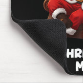 Funny Sarcastic Santa Smoking And Drinking “christ Mousepad (Ecke)